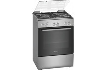 BOSCH SERIES 2 FREESTANDING GAS COOKER STAINLESS STEEL  71L