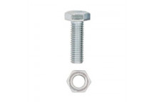 HEXAGON BOLT AND NUT 8X40MM 50PER PACK