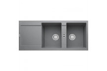 FRANKE MARIS SINK D/BOWL INSERT GREY INCL WASTE FITTINGS 1160X510X200