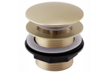 BLUTIDE BATH WASTE POP UP BRASS BRUSHED 40MM.