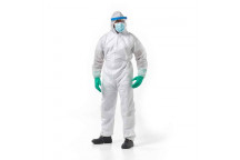 DROMEX NON-WOVEN DISPOSABLE OVERALL COVERALL L
