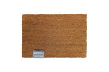MASTERMAT PLAIN COIR EXTERNAL COVERED INTERIOR MAT 500X800MM