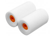 REFILL PAINT ROLLER FOAM 00284 S EDGE 100MM 2PC ROLLINGDOG