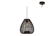 EUROLUX ALBERT RATTEN BLACK LIGHT PENDANT