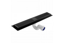 BRESCIA SHOWER CHANNEL 307 STAINLESS STEEL BLACK 500MM