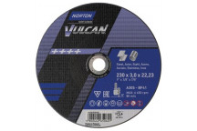 VULCAN CUTTING DISC METAL 230X3X22.23MM