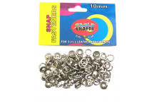 SILVER CRAFT SNAP FASTENER 4MM