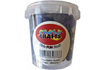 BUTTON CRAFT TUB PURPLE