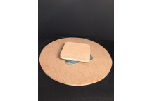 LAZY SUSAN WOOD 350X9MM