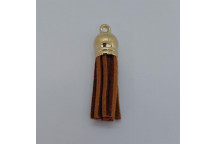 CRAFT BROWN TASSEL WITH GOLD CAP