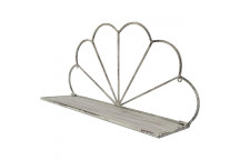 1TIER METAL WALL SHELF 51X15X29CM