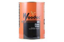 WOODOC CLEAR SATIN 25 INTERIOR POLYURETHANE FLOOR SEALER 5L