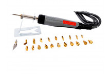TRADEFLAME WOOD BURNING IRON SOLDER KIT 30W 22PIECE