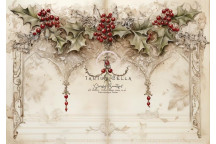DECOUPAGE SEASONS GREETINGS A3