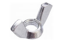 MILD STEEL WING NUT 8MM 4PER PACK