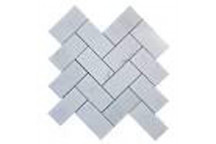 PEARL GREY HERRINGBONE POLISHED MOSAIC 270X221MM