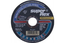 SUPERFLEX 2IN1 CUTTING WHEEL 115X1.6X22.23MM.