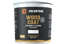 COLORTONE CLEAR WOODCOAT WITH SUEDE BASED INTERIOR AND EXTERIOR WOOD VARNISH 1L