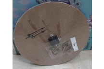 WOOD CLOCK COMBO 450MM