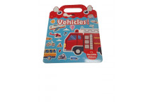 VEHICLES MATCH STICKER TO IMAGE CRAFT STICKER MAGNETIC BOOK