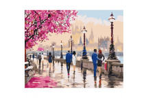 ROMANTIC LONDON PAINT BY NUMBER