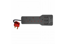 MULTIPLUG  SURGE PROTECT CPMP008 6WAY   3.4AMP USB C&A CHARGEPRO
