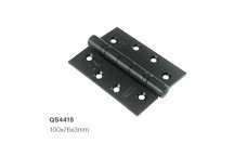 BLACK BALL HEARING HINGE 100MM X 76MM X 3MM