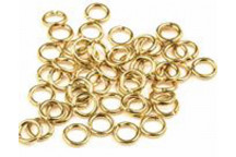 GOLD CRAFT FINDINGS JUMP RING 8MM