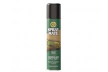 SPRAYMATE SATIN BLACK CAMOUFLAGE SPRAY PAINT 250ML
