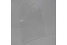 ACRYLIC CLEAR MENU STAND CRAFT BLANK
