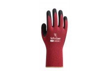 GARDEN GLOVE BURGANDY 8/M