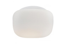 Radiant Lighting Ceiling Light 230V Cheese Cake Square 200mm White