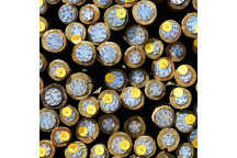 UNTREATED PLAIN WOOD POLE 75/100 2.7M