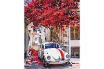 PAINT BY NUMBERS TOWN IN SWITZERLAND