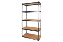 MATUS SHELVING UNIT STEEL BROWN 86.5X35.5X183M