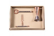 ROSE GOLD AND SILVER BAR SET