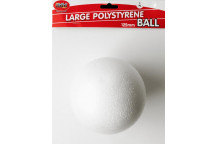 ROUND CRAFT FOAM BALL 125MM 1PIECE