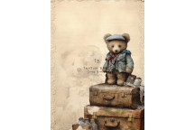 DECOUPAGE LITTLE TRAVELER A4