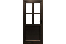 DOOR ALUM. 900X2100 FRAME + DOOR  SP TOP/HOR. BOT  BRONZE