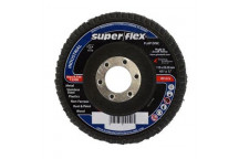 SUPERFLEX INDUSTRIAL FLAP DISC 115X22.23 120 GRIT