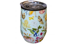 DOUBLE WALL FLORAL TIME TRAVEL MUG