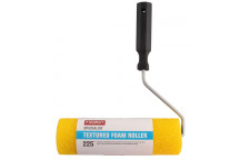 HAMILTONS TEXTURED FOAM PAINT ROLLER  225MM