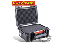 TORK CRAFT BLACK COMPOUND PVC HARD CASE WITH FOAM 225X185X115MM