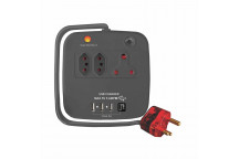 CHARGE HUB  SURGE PROTECT CP002/USB 5AMP USB C&A CHARGEPRO