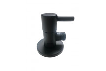 BRETTEN ANGLE VALVE ROUND BLACK 15X15MM