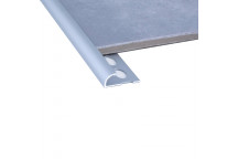MATT SILVER QUADRANT EDGE TRIM DECOR   10MM X 2.5M