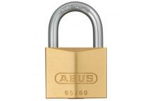 ABUS BRASS SINGLE BLISTER PADLOCK 60MM