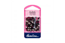 BLACK CRAFT EYELETS 40PP