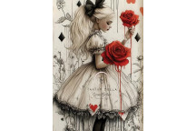 ALICES ROSE DECOUPAGE A4