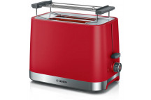 BOSCH COMPACT TOASTER RED 950W